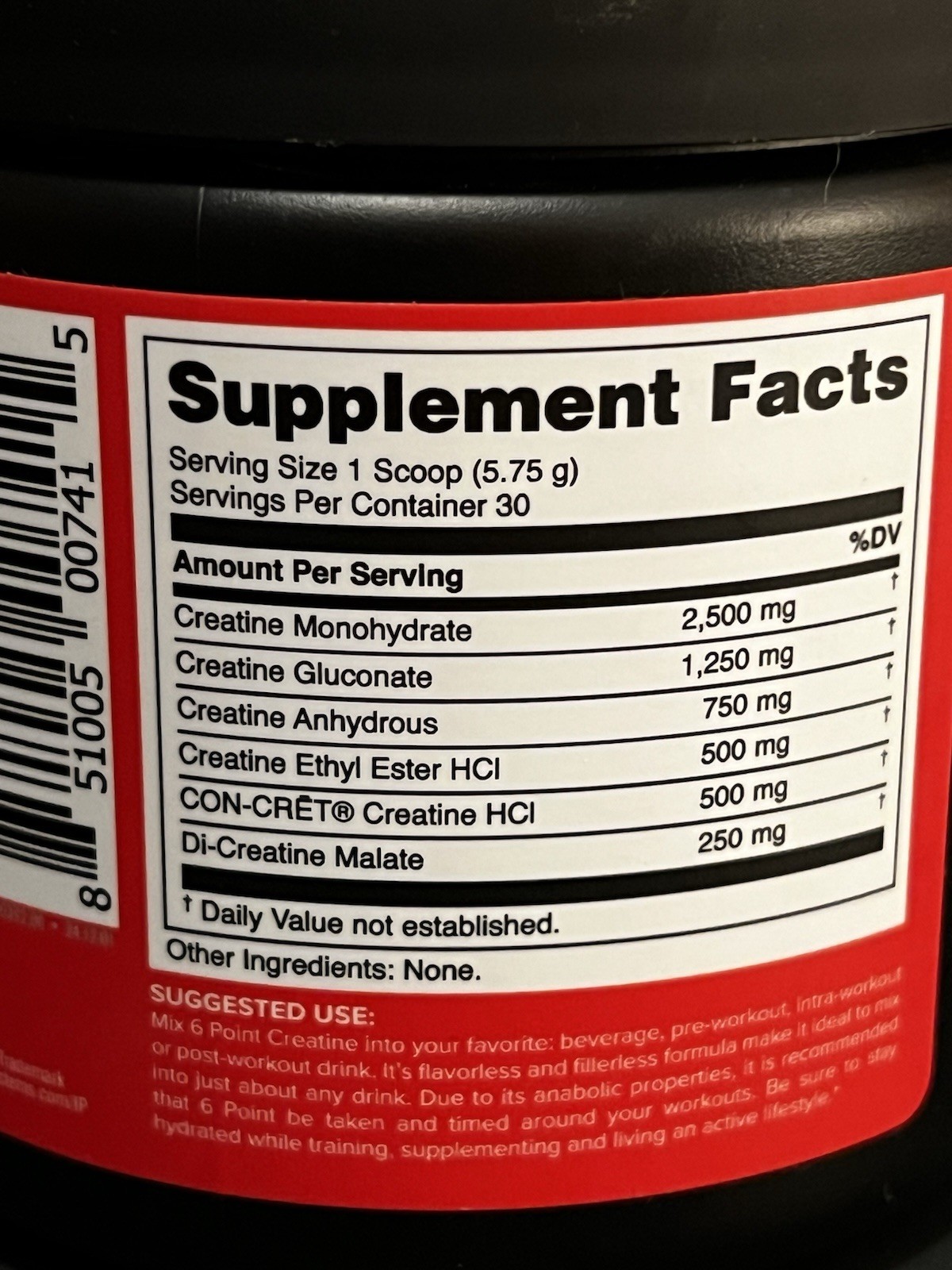Bucked Up Bundle – Pre-Workout + Creatine – Six Point + Blood Raz ($70 Value)