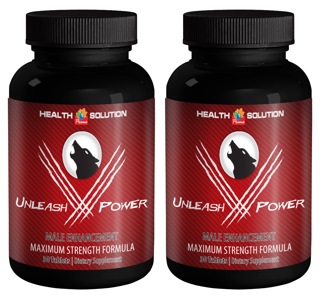 Male Enlargement Pills – UNLEASH V POWER – Male Stamina Enhancement 2 Bottles