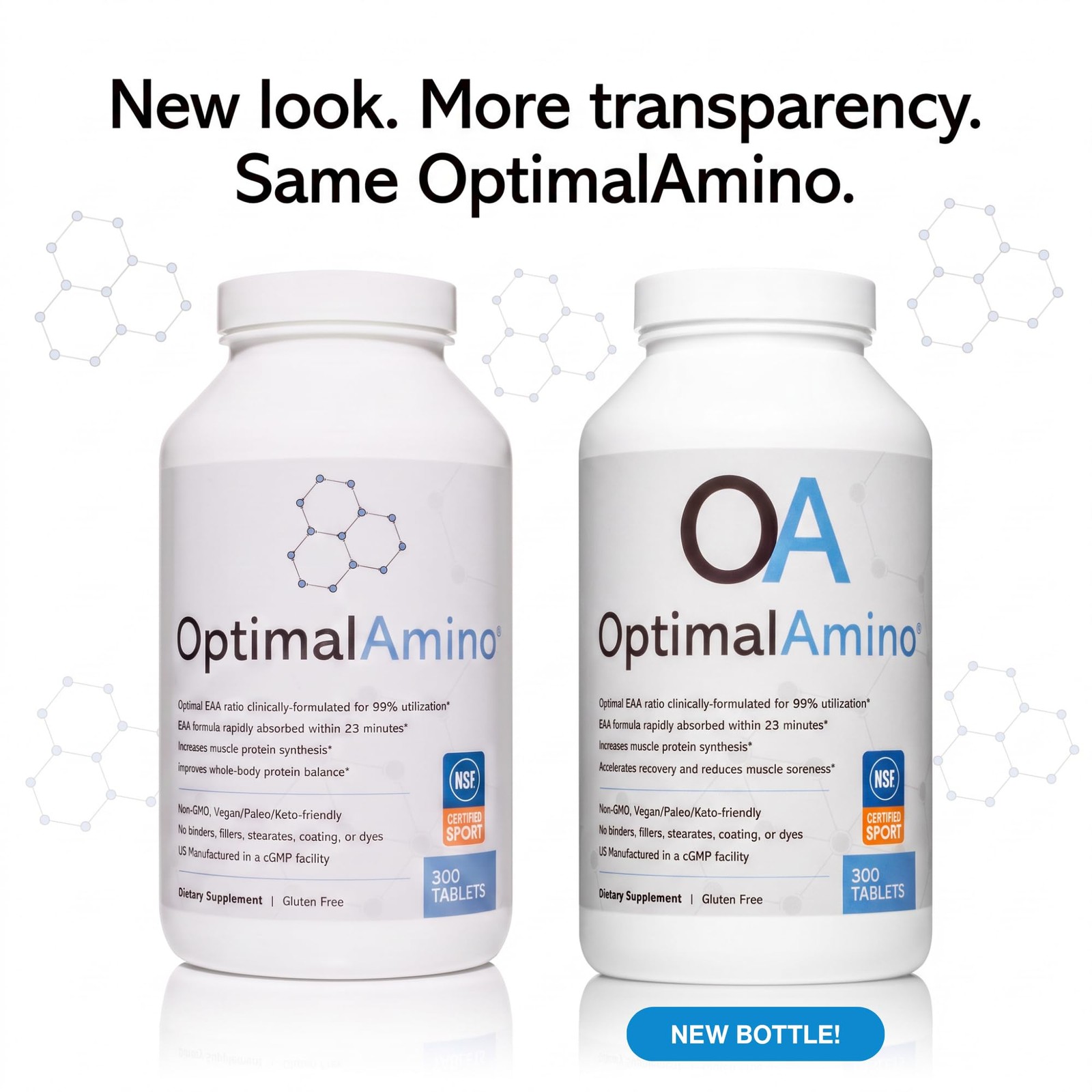 OptimalAmino Tablets Fitness Bundle (600 Count) | 99% Utilized Essential Amin…