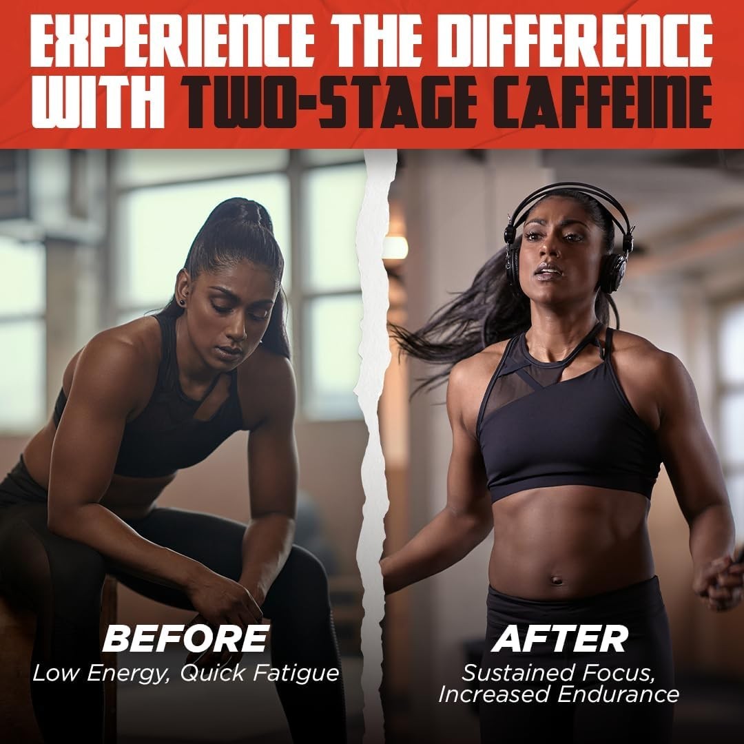Pre Workout Supplement with Natural Ingredients for Laser Focus & Energy