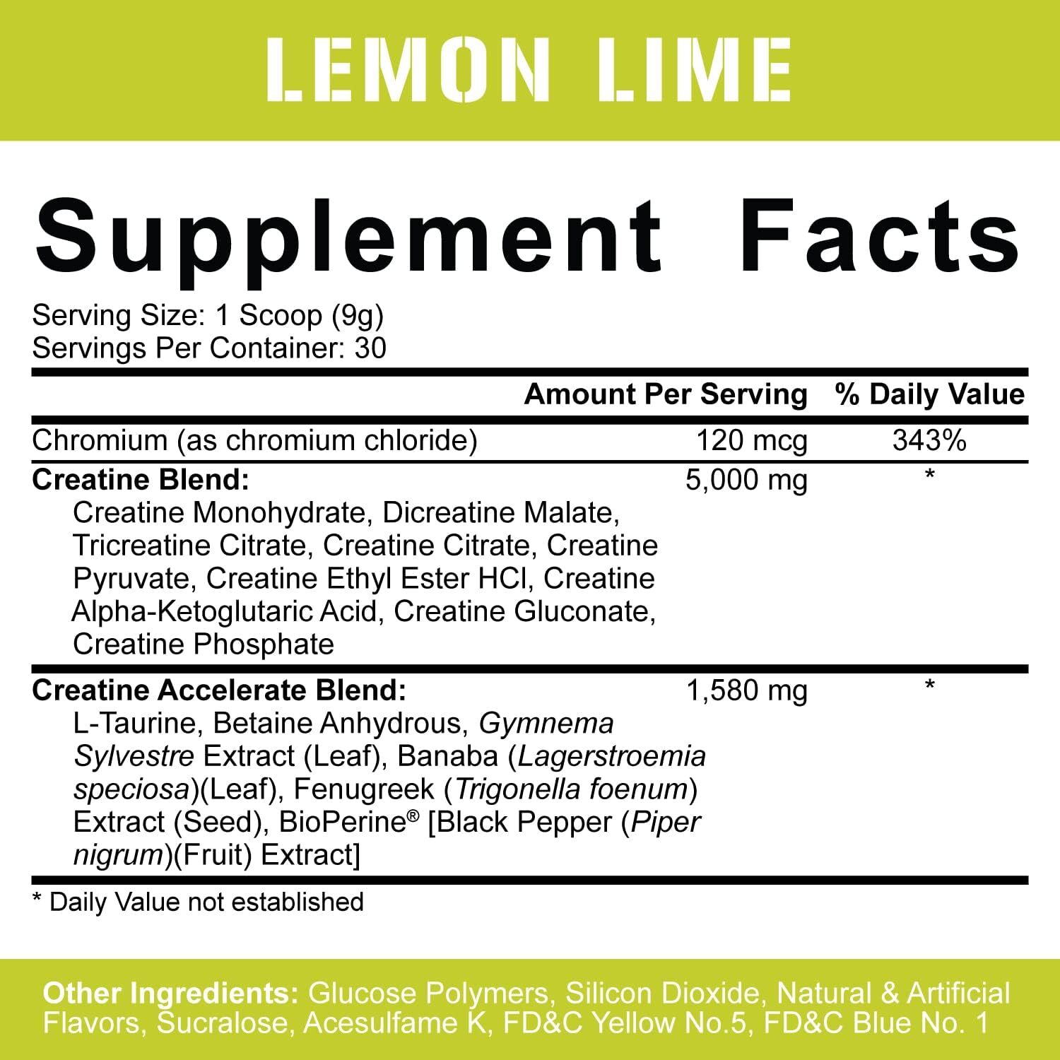 5% Nutrition Rich Piana Crea-TEN Creatine LEGENDARY SERIES 10-in-1 | ALL FLAVORS