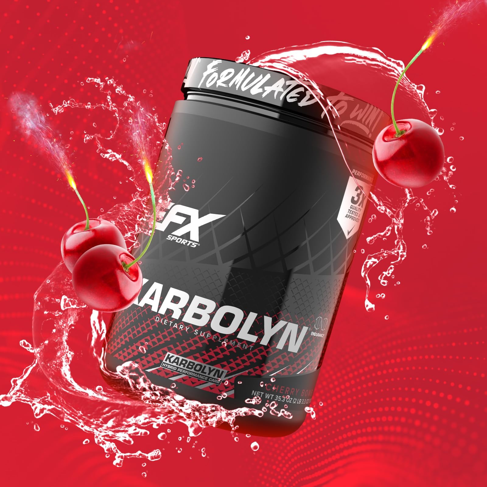 EFX Sports Karbolyn Fuel | FastAbsorbing Carbohydrate Powder | Carb Load, Sus…