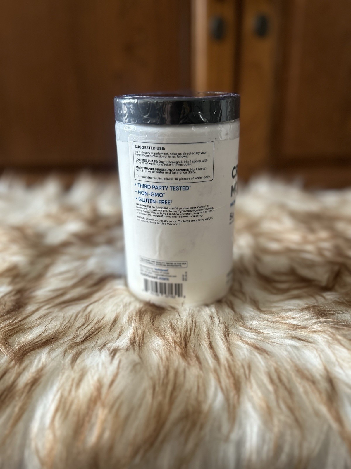 Nutricost Pure Creatine Monohydrate 500 Gram Powder Exp 09/2028 NEW