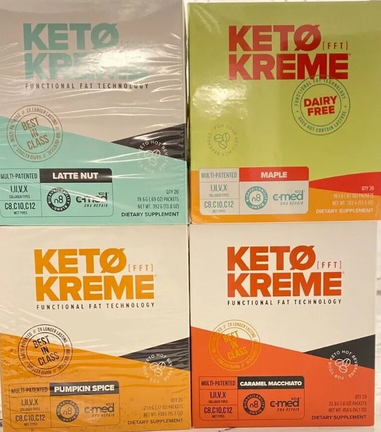 🔥 Pruvit Keto Coffee Kreme Ketones 3, 5, 7, 10, 20 pk YOU PICK