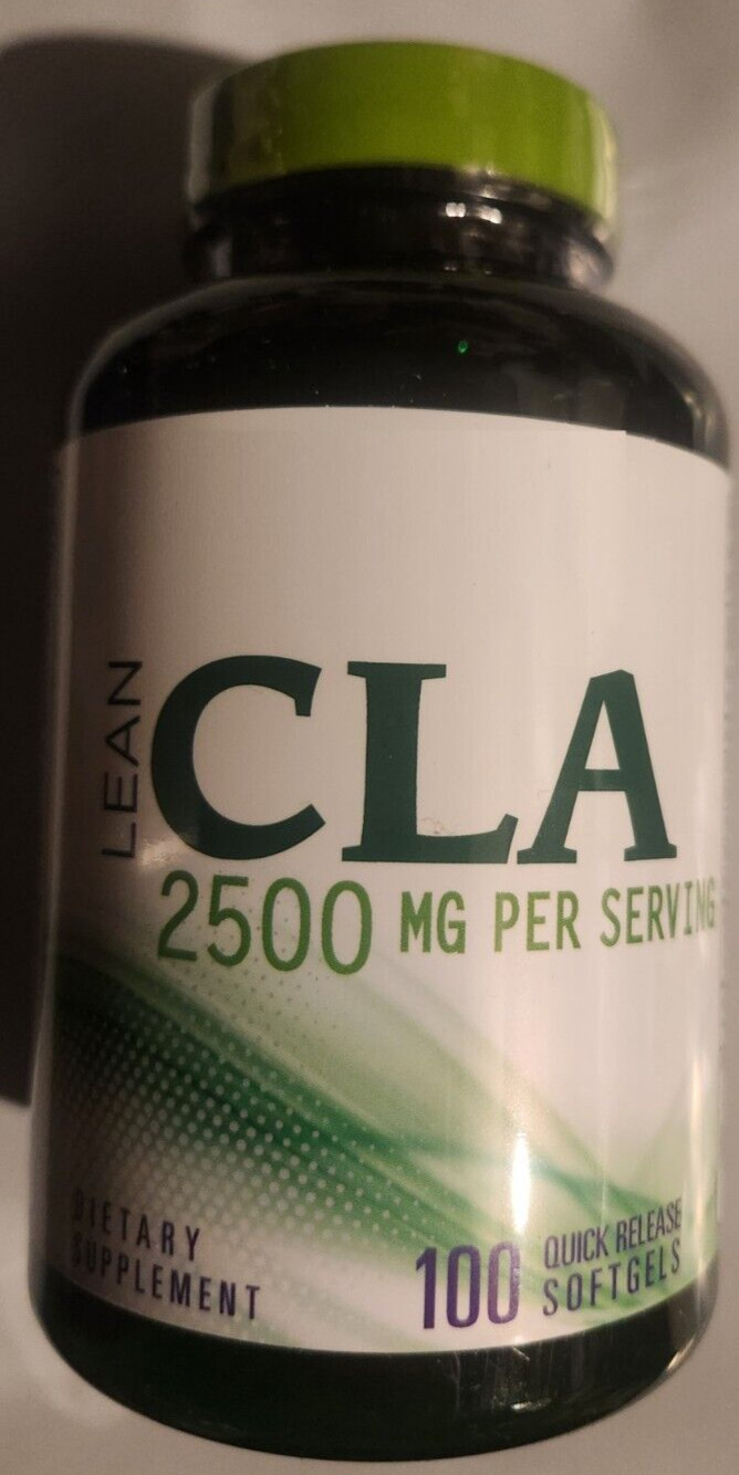 CLA 2500mg Safflower Oil Fat Burner 100gels Conjugated Linoleic Acid