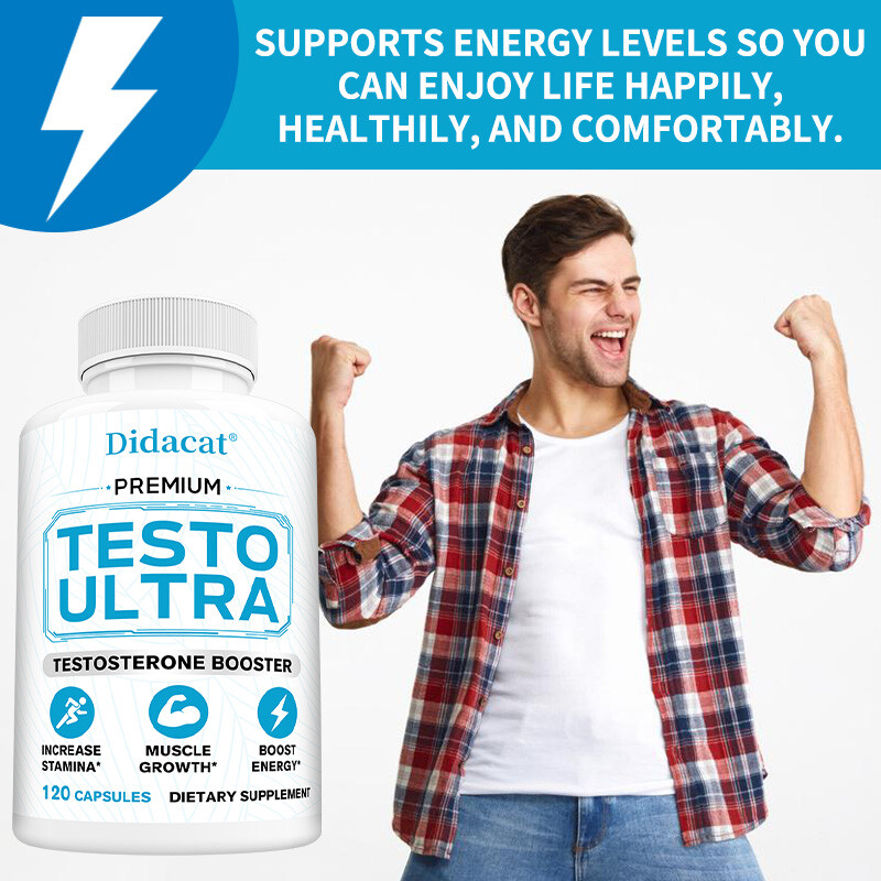 Muscle Health Supplements Energy Boosting Improves Endurance 30-120 Capsules