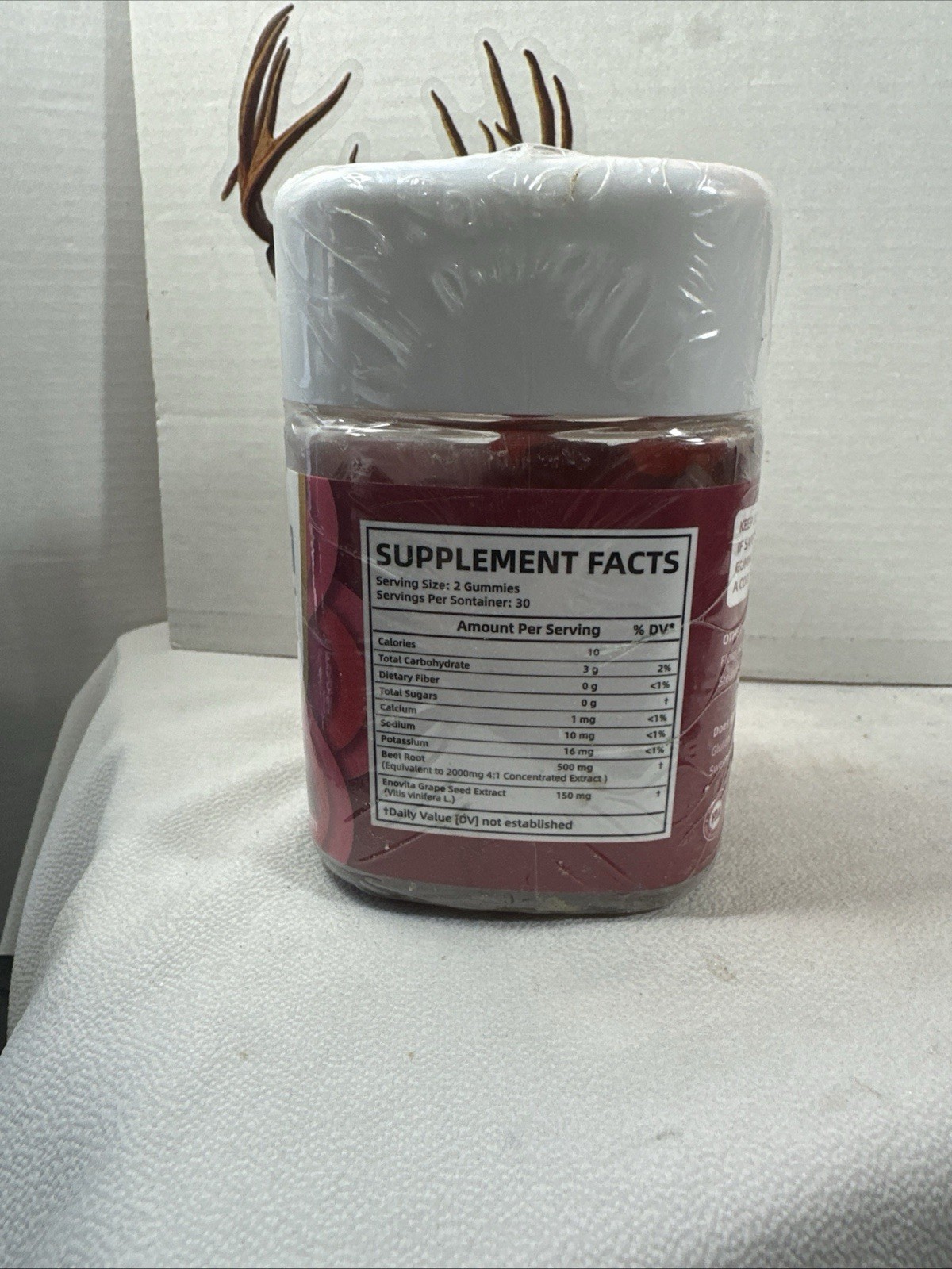 Biyode Beet Root Emery Boost Gummies Supports Heart Health Blood Flow 60 Gummies