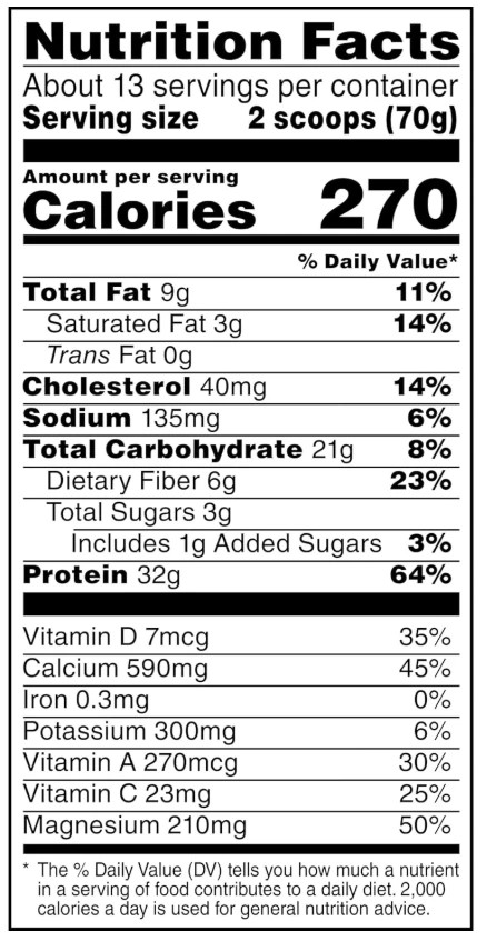 Muscle Milk Genuine Protein Powder Strawberries Crème 32G Protein 30.9oz 1.93 LB