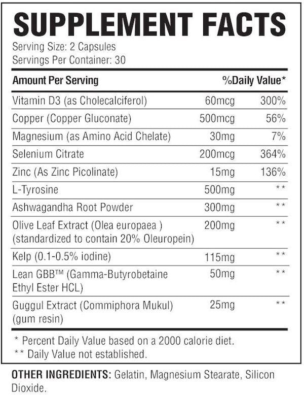 Condemned Labs Thyrogenic Metabolism Support