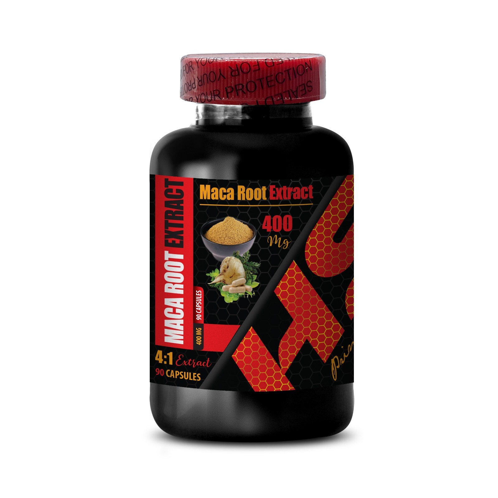 maca supplement – MACA ROOT EXTRACT 400MG – energy booster for women – 1 Bottle