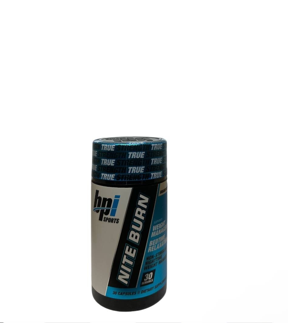 BPI Sports Nite Burn: Night Time Sleep Aid & Fat Burner for Diet, Weight Loss