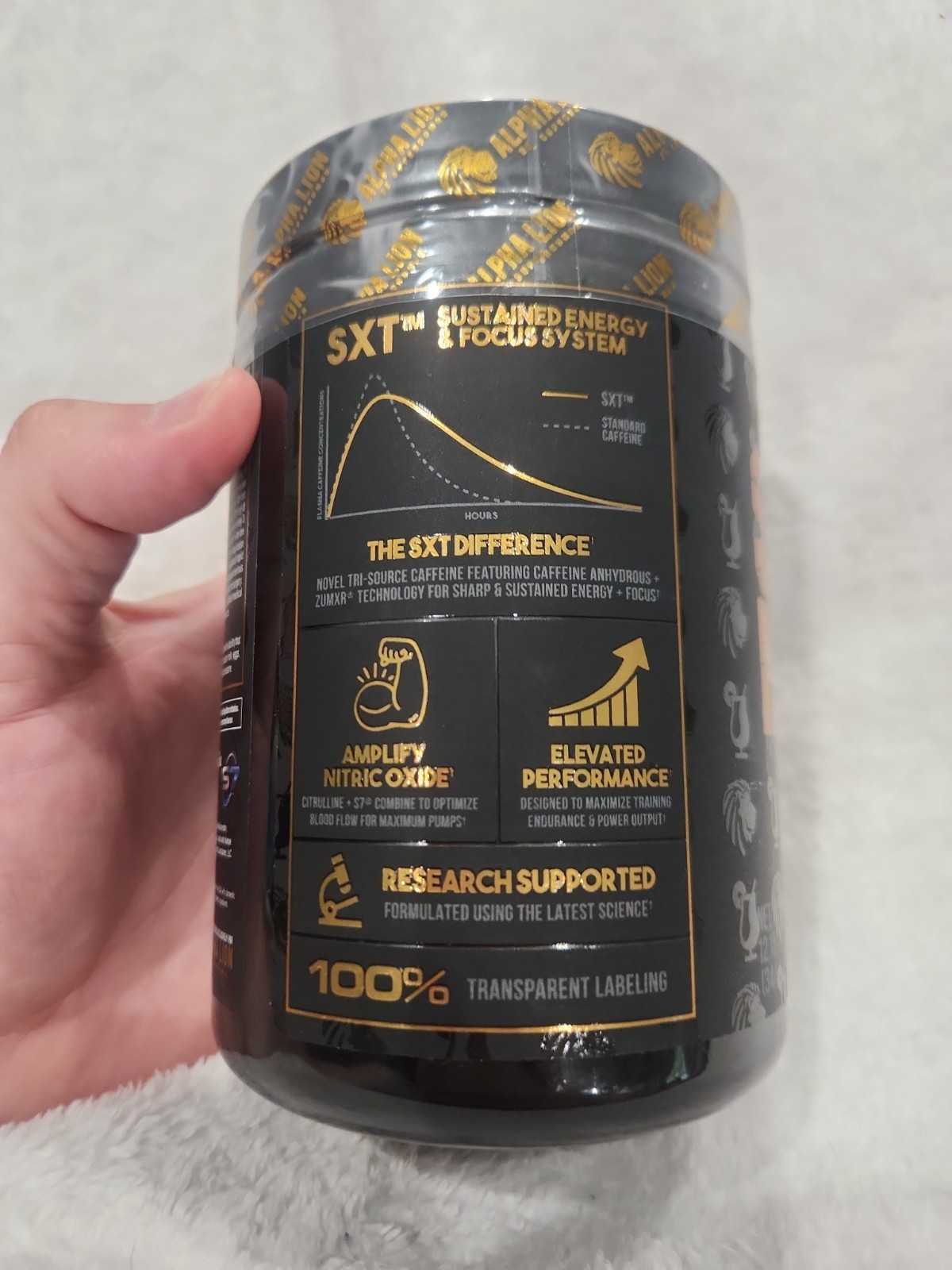 ALPHA LION SUPERHUMAN PRE Original Performance Pre-Workout 21 Serving Miami Vice