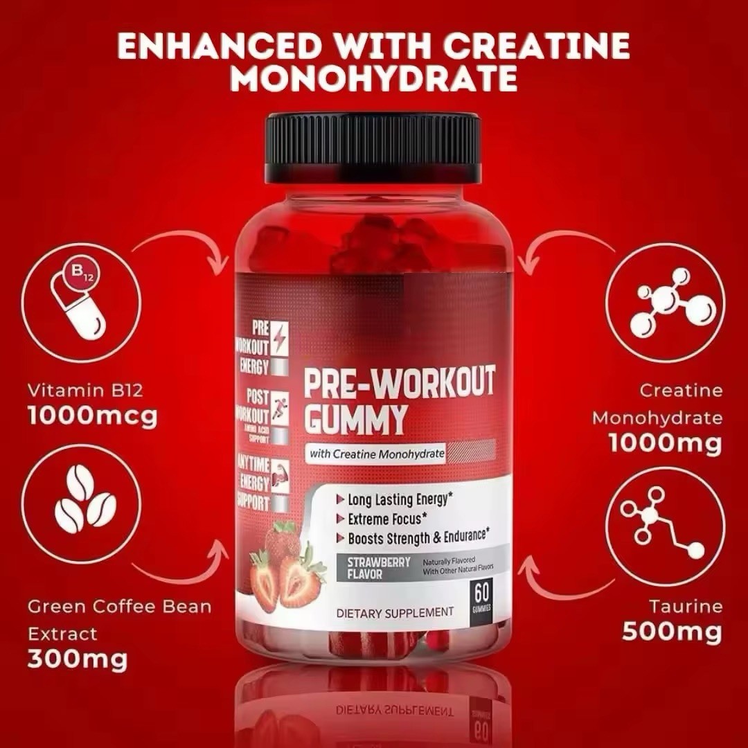 GNC Beyond Raw Lit Pre-Workout Powder Gummy Worm 7.44 oz 15 Servings NEW Organic