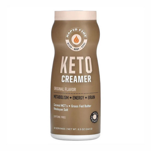 Keto Creamer Original Caffeine Free 8.5 Oz By Rapid Fire