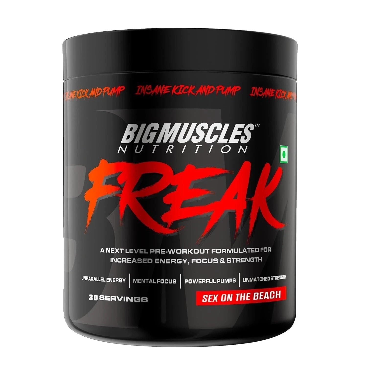 Freak Pre Workout [30 Servings, Sex on the Beach] | 180 gm