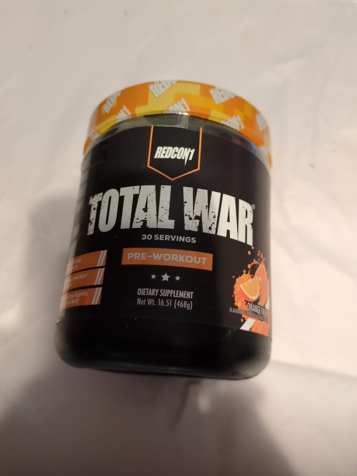 Total War®, Pre-Workout, Orange Crush, 15.66 oz (444 g)