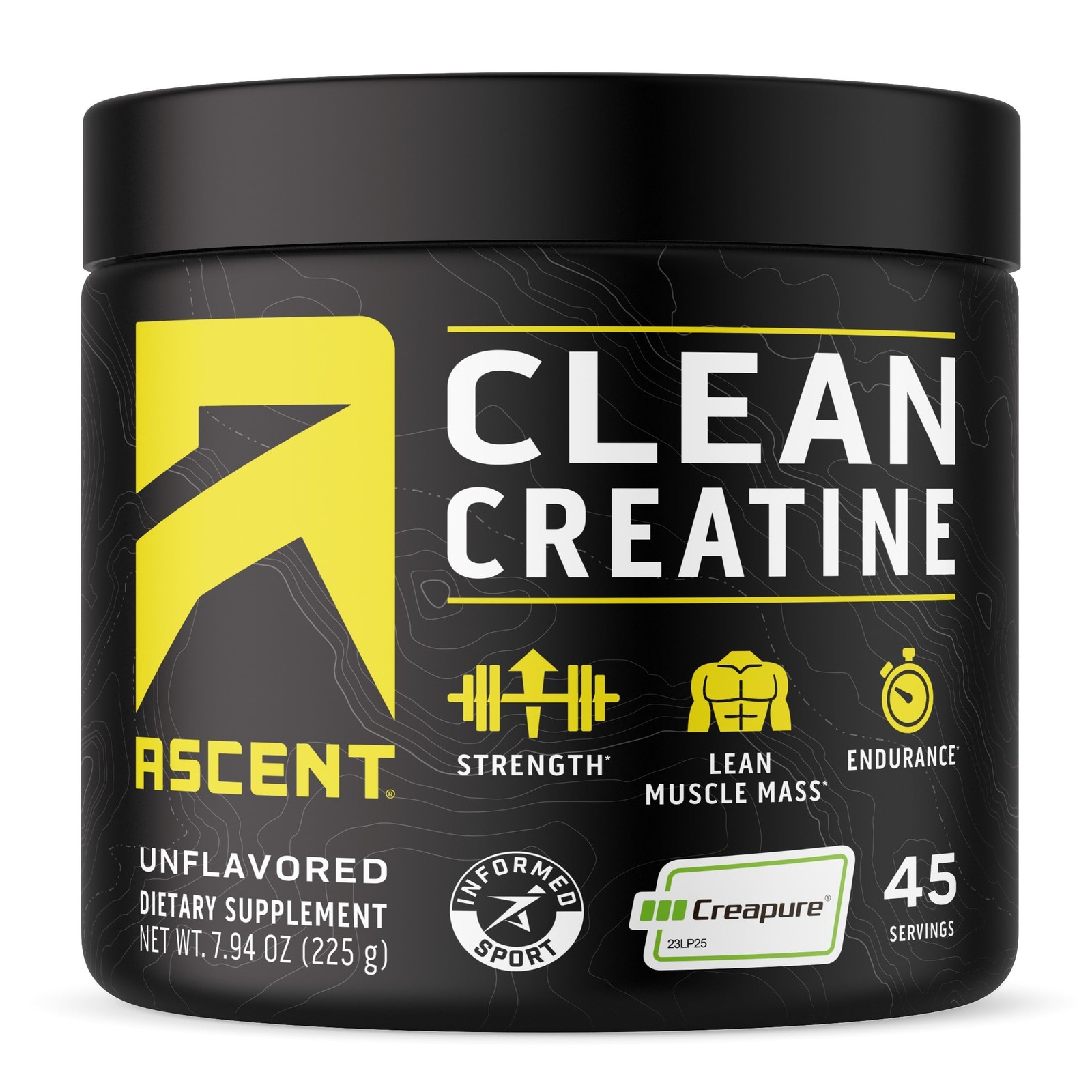 Clean Creatine Monohydrate Powder – 5G Per Serving, Creapure Supplement – Unf…