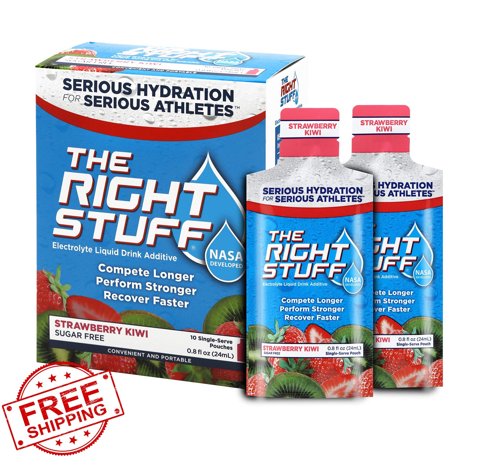 The Right Stuff Strawberry Kiwi Pouch Box