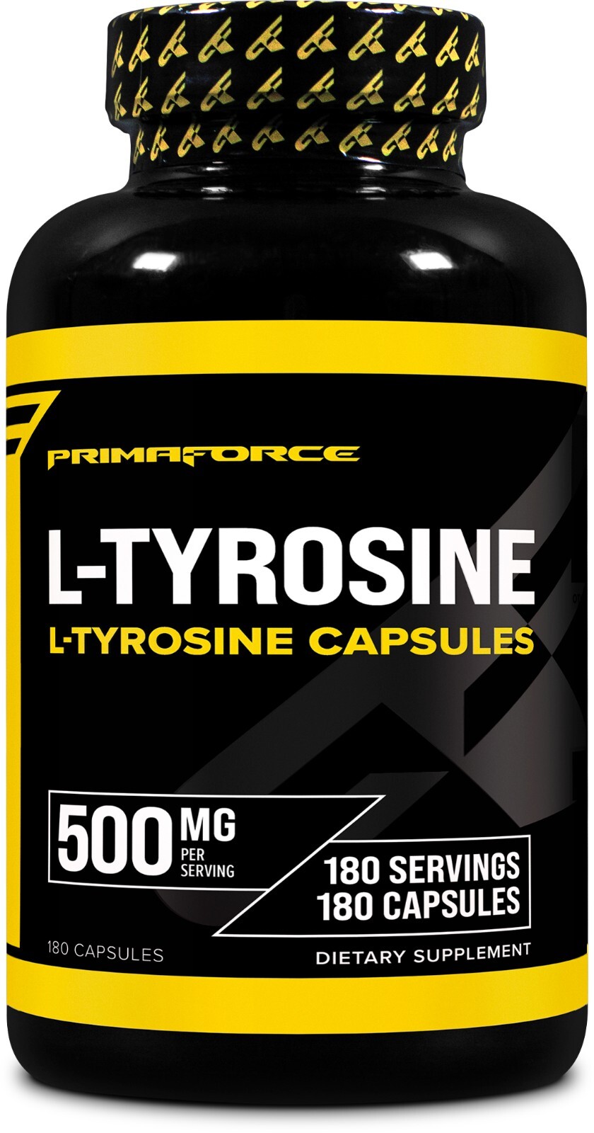 Primaforce L-Tyrosine Capsules 180 Capsules, 500 mg Per Serving