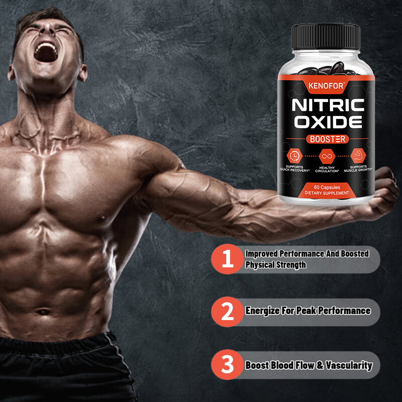 Nitric Oxide Booster Blend-Muscle Support for Endurance/Energy/Muscle-L-Arginine