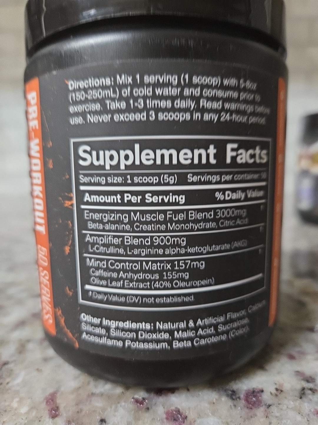 ~*New Sealed The Curse!® Pre Workout, Orange Mango, 8.8 oz (250 g) 50 Servings*~