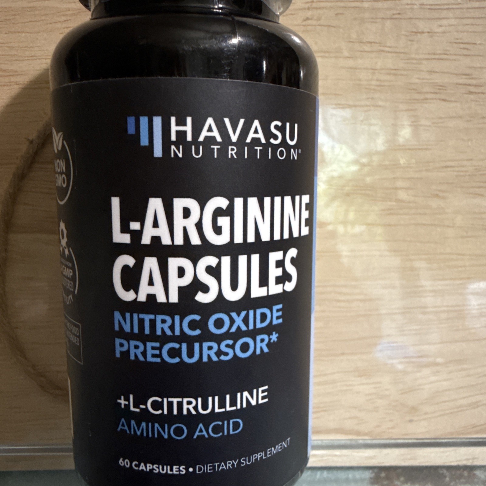HAVASU NUTRITION L Arginine Male Enhancing Supplement from Nitric Oxide, 60 Cap
