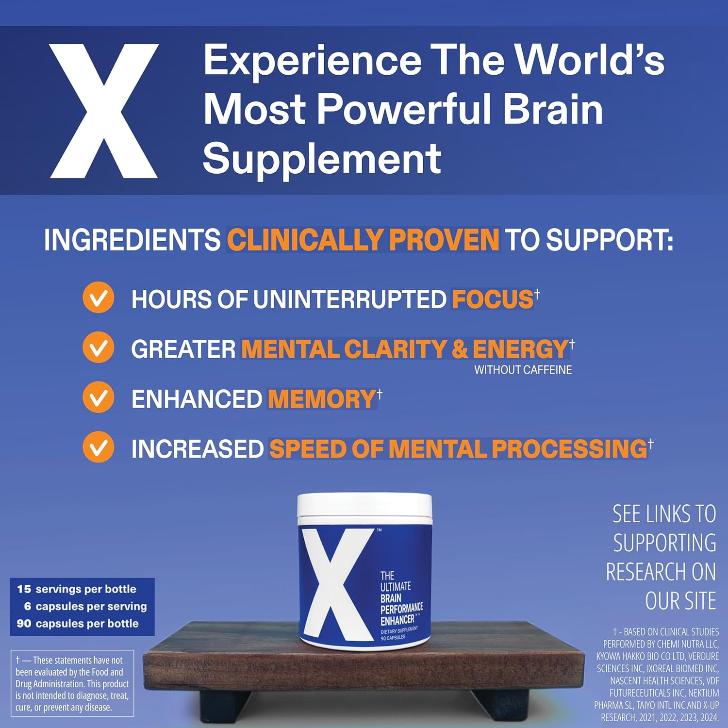 Ultimate Brain Booster – Enhance Focus, Memory & Productivity with Science-Backe