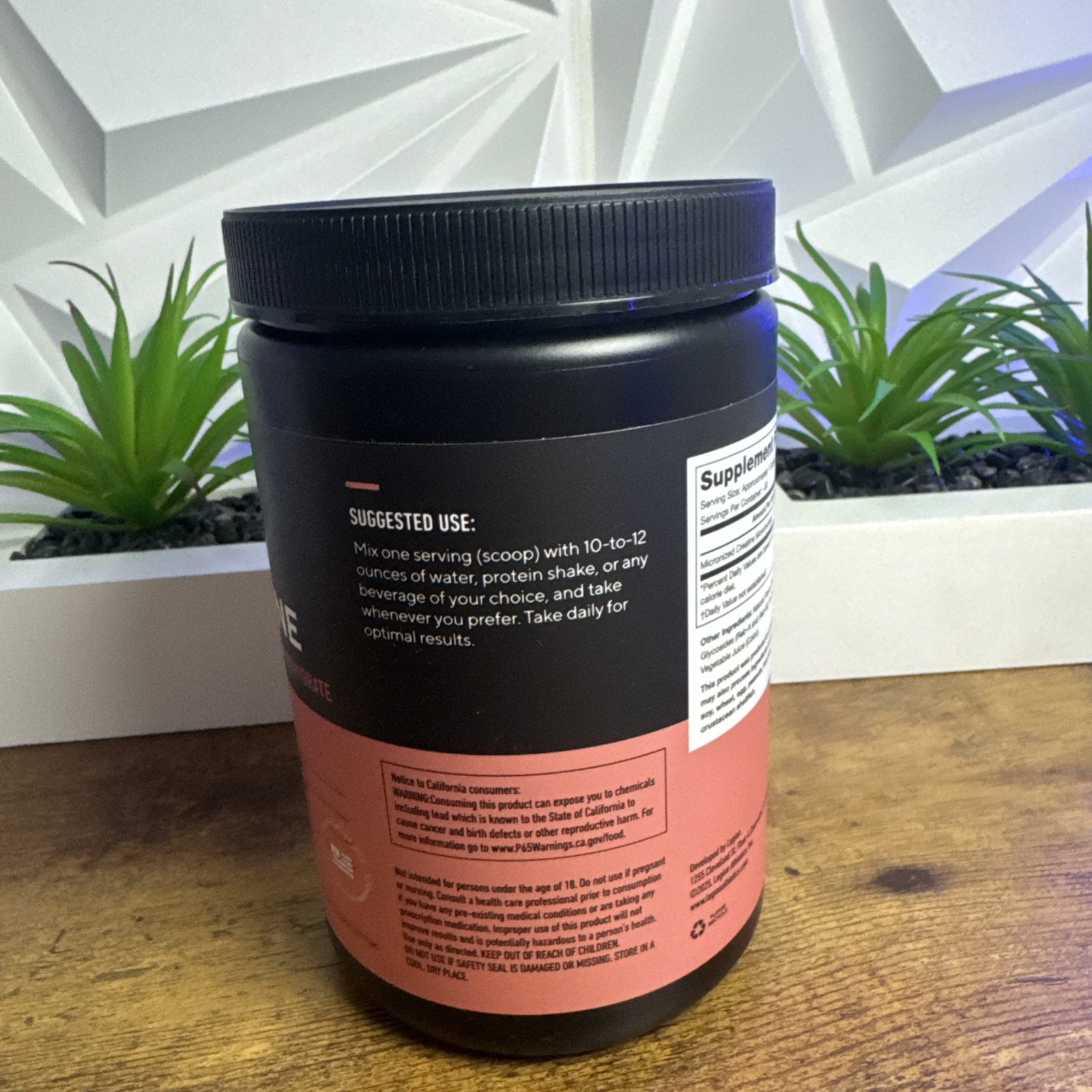 Legion Micronized Creatine Monohydrate Supplement Powder Fruit Punch