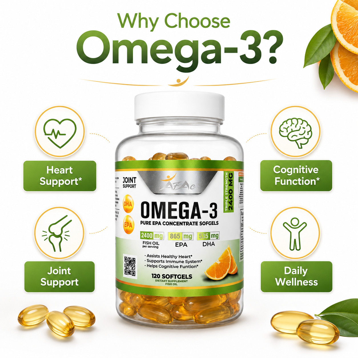 OMEGA 3 FISH OIL 1.000 MG ALFA 100 CAPSULES Omega3
