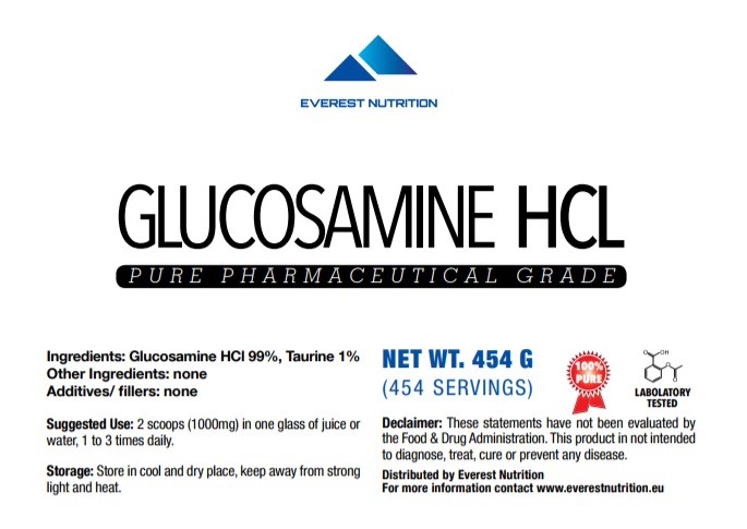 GLUCOSAMINE HCL POWDER 100% PURE PHARMACEUTICAL QUALITY JOINT REGENERATION