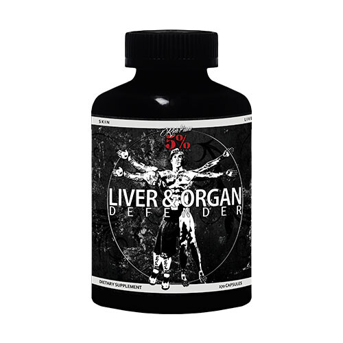 Rich Piana 5% Nutrition Liver and Organ Defender Capsules – 270 Count