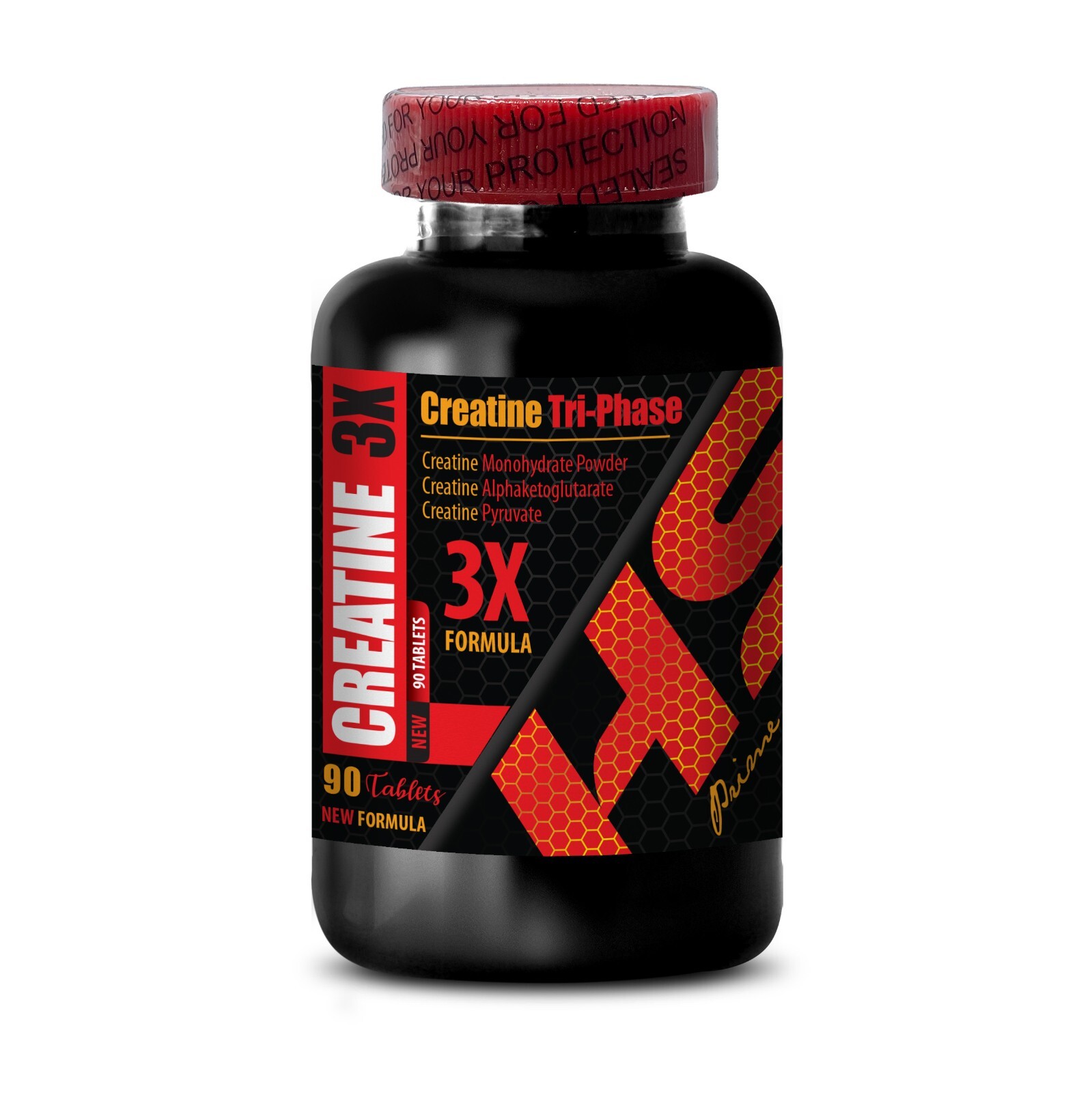 Ultimate Endurance Blend – CREATINE 3X – Stamina Boost – 1Bot 90Tabs