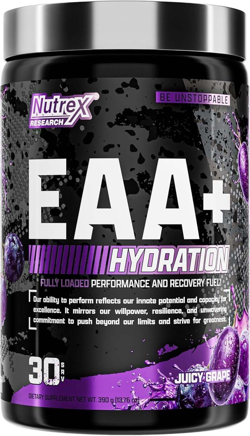 Nutrex EAA + Hydration BCAA Amino Acids Electrolytes Muscle Recovery Endurance