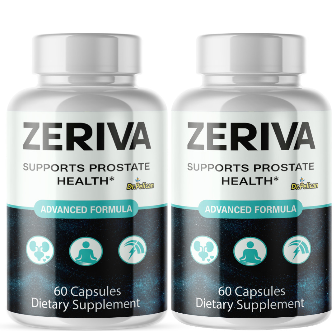 Zeriva- Prostate Support- 2 Bottles- 120 Capsules