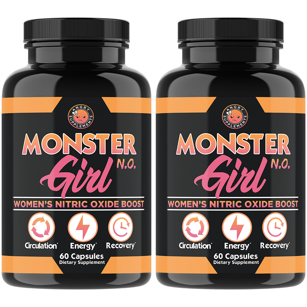 Women’s Nitric Oxide Pre Workout Booster, Circulation, Recovery, Energy 2PK