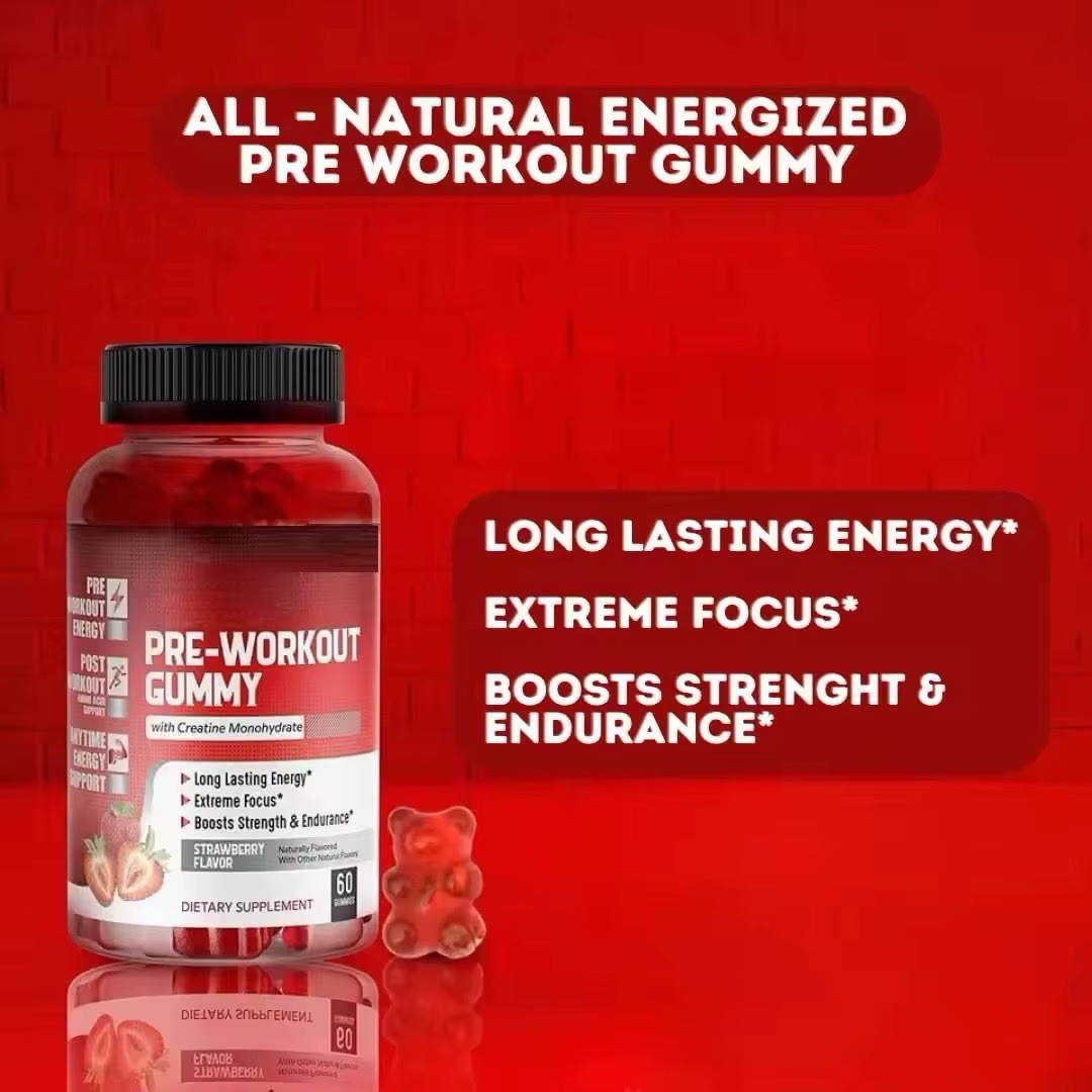 GNC Beyond Raw Lit Pre-Workout Powder Gummy Worm 7.44 oz 15 Servings NEW Organic