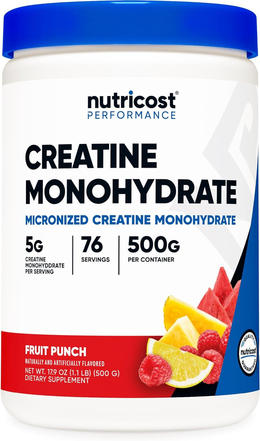 Nutricost Creatine Monohydrate Micronized Powder 5G Per Serv Micronized Creatine