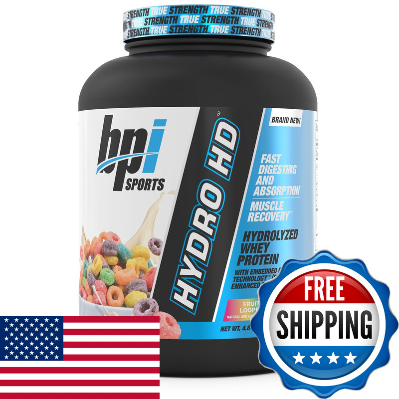 Bpi Sports Hydro Hd – 100 Hydrolyzed Whey Protein Powder – Muscle Growth