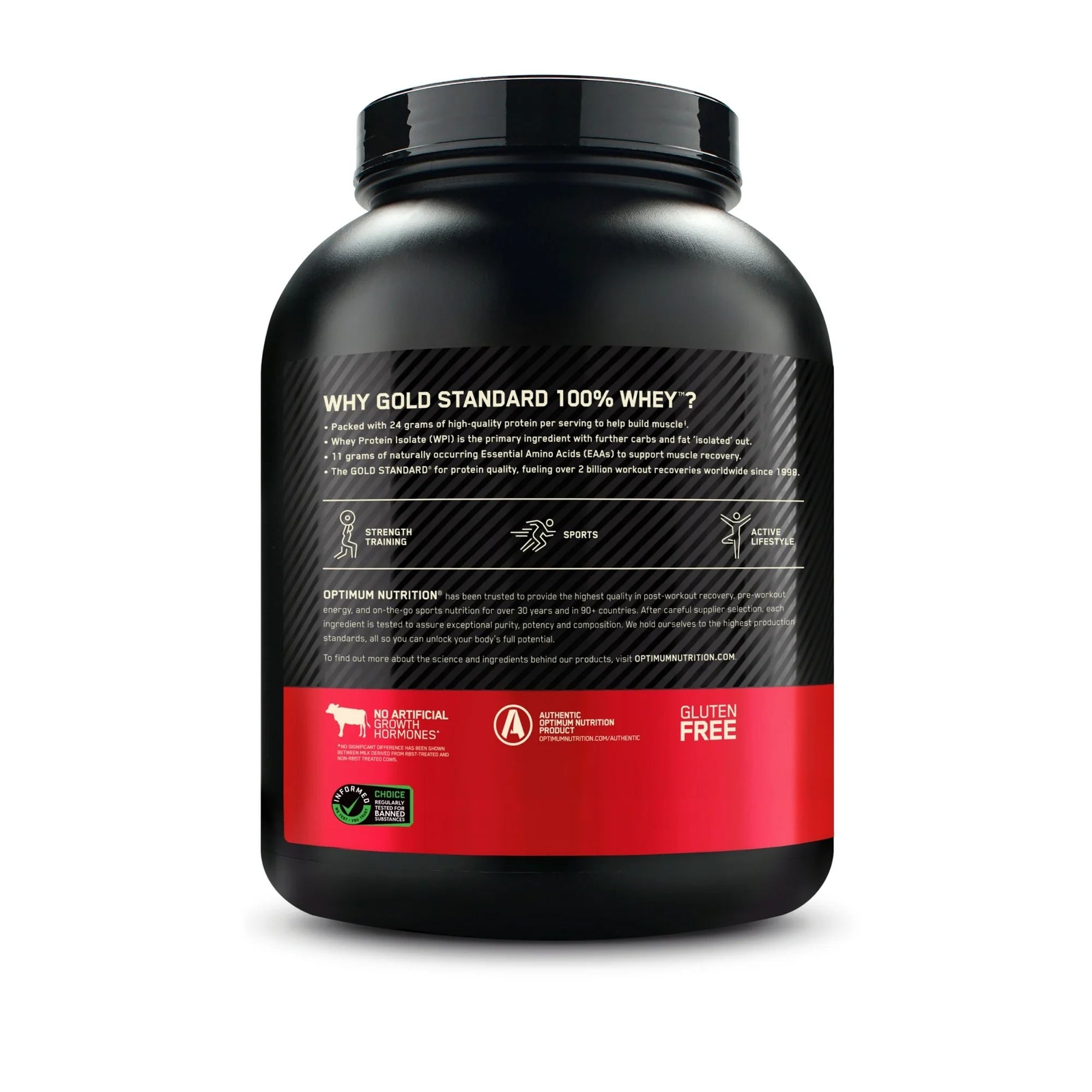 Optimum Nutrition Gold Standard 100% Whey Protein Powder, Chocolate Coconut, 5lb