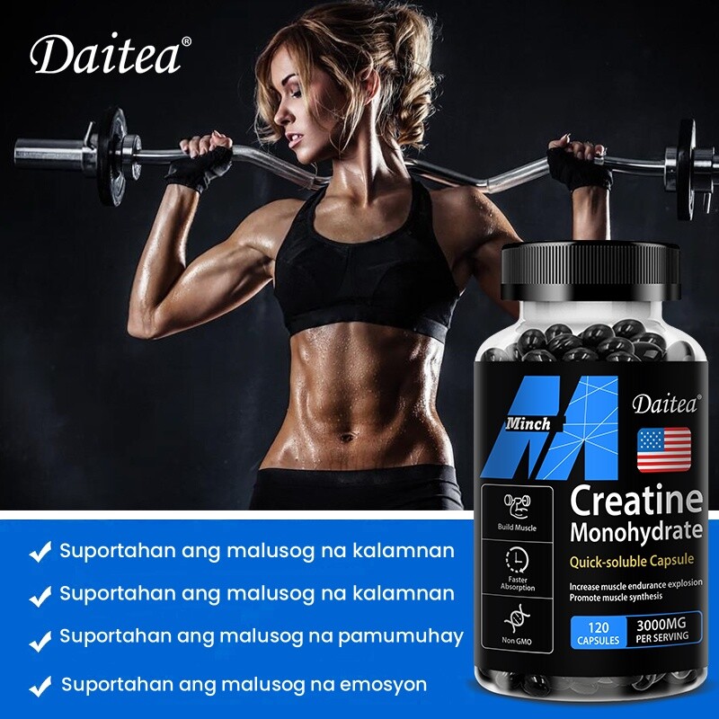 Creatine Monohydrate 3000 Mg – Promotes Muscle Growth, Energy And Endurance