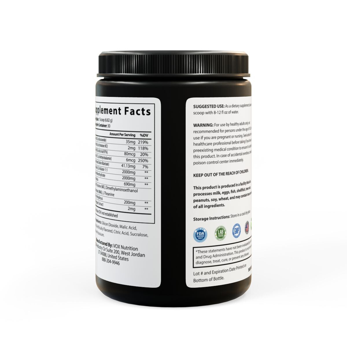 Pre-Workout Supplement – Fruit Punch Flavor