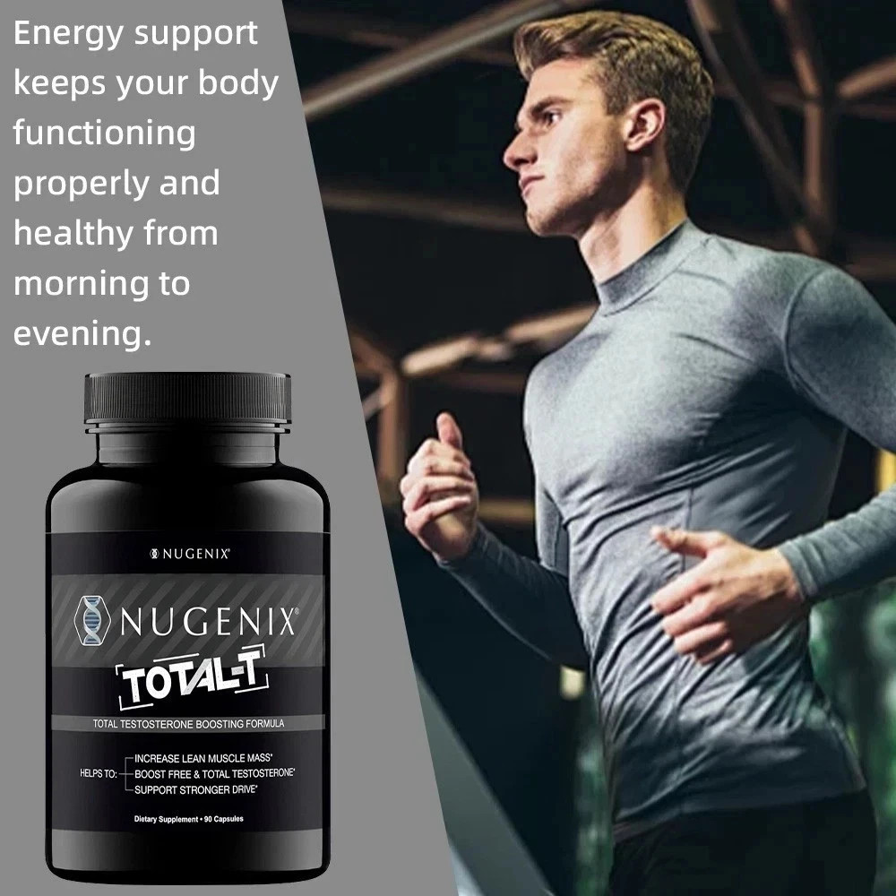 Nugenix Total-T Testosterone Booster 90 Capsules – Enhanced Endurance and Energy