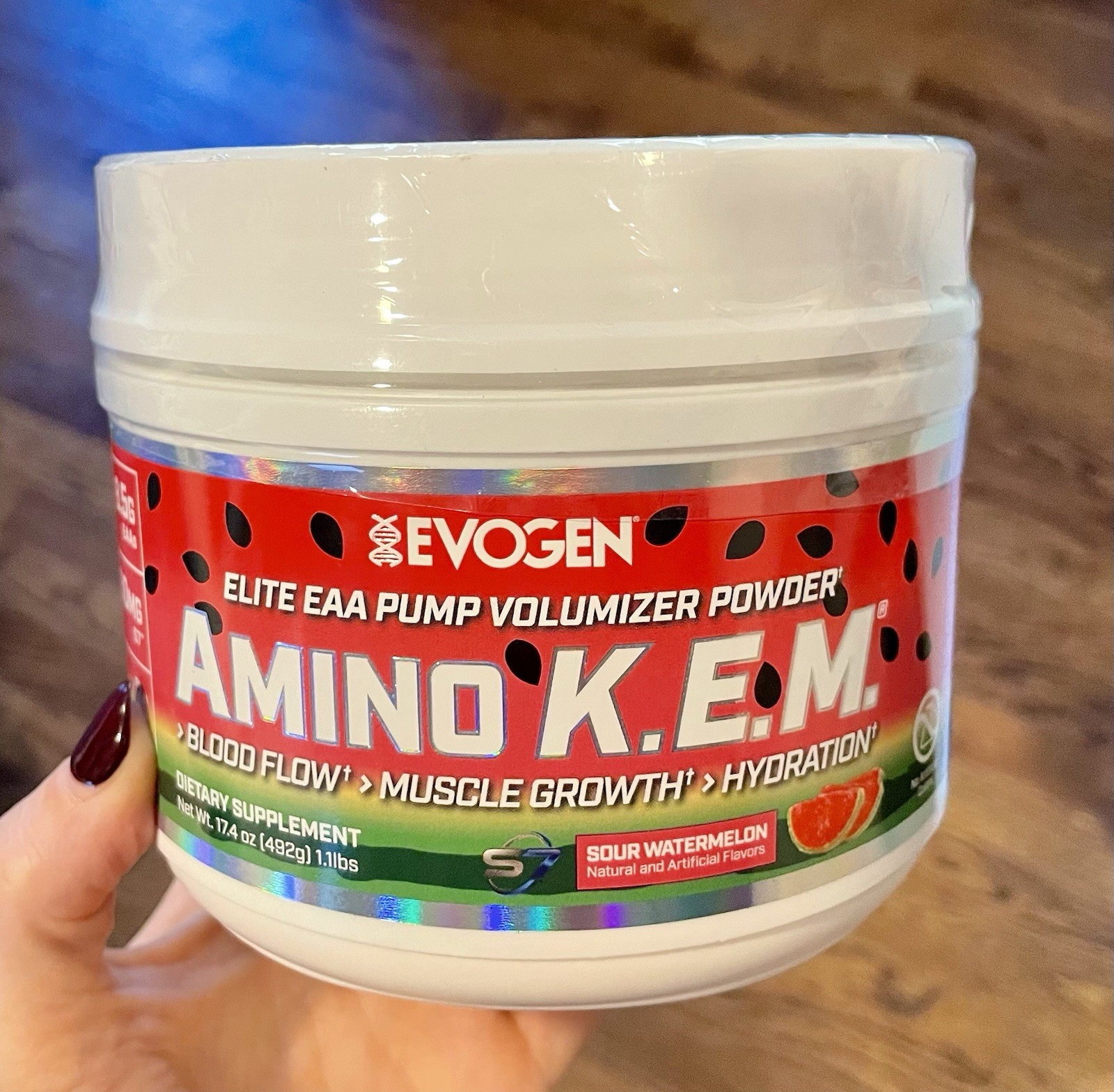 Evogen Watermelon Amino K.E.M. EAA BCAA Powder Pump Volumizer BCAAs are ex 11/26