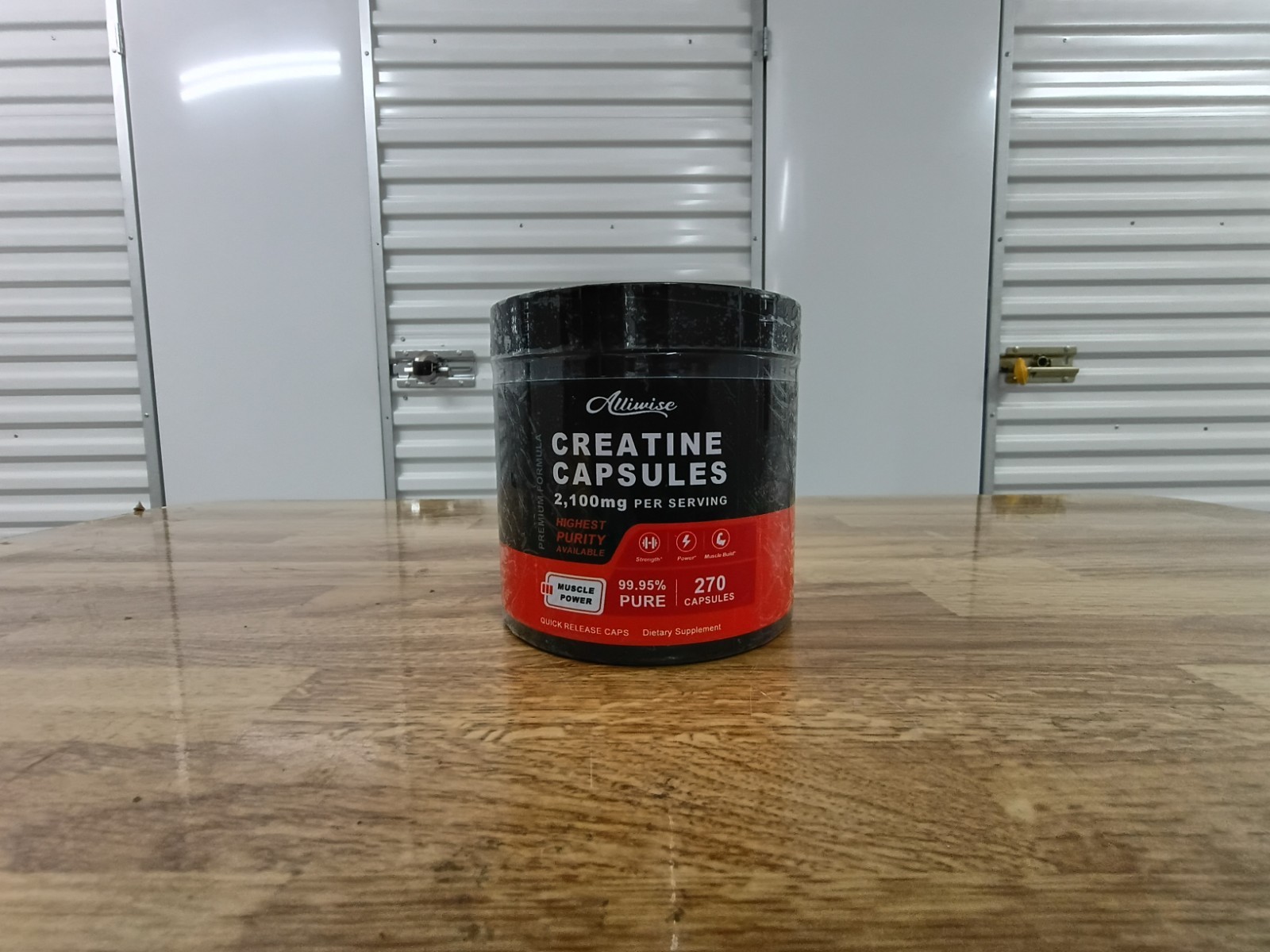 Pure Creatine Monohydrate Capsules for Muscle Mass Strength Expire 04/26