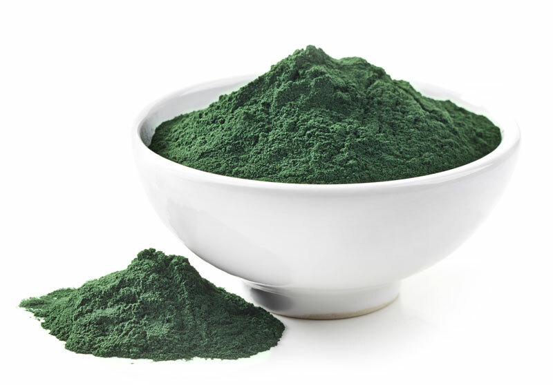 FDC 100% Pure Spirulina Powder 1000 g (2.2LB) GMO-Free, Kosher, Non-Irradiated