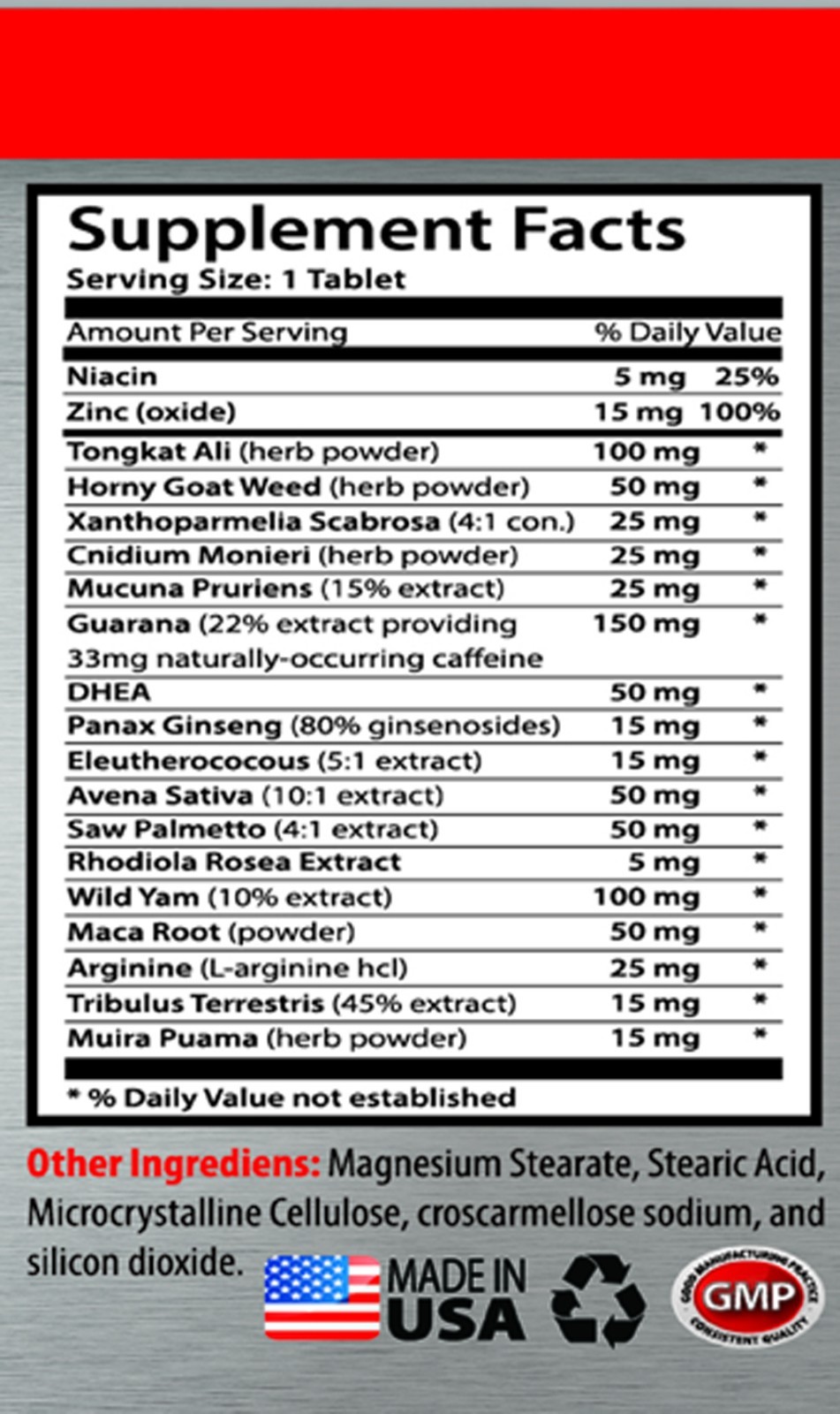 Maca Powder – Testosterone Booster T-785 – Sexual Health & Performance 1B