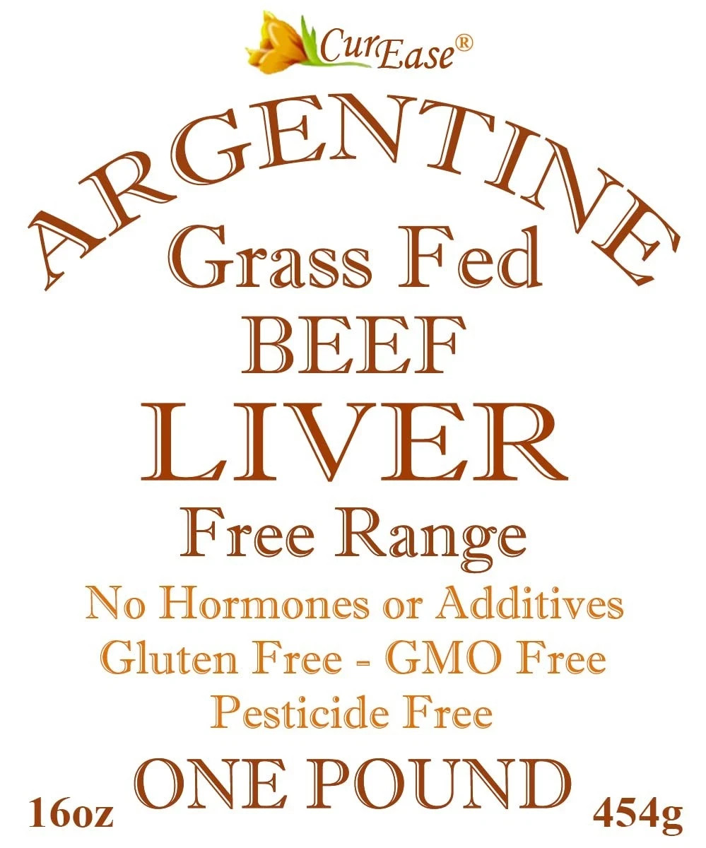 CurEase Argentine Grass Feed Beef Liver Powder Undefatted Desiccated dried Pe…