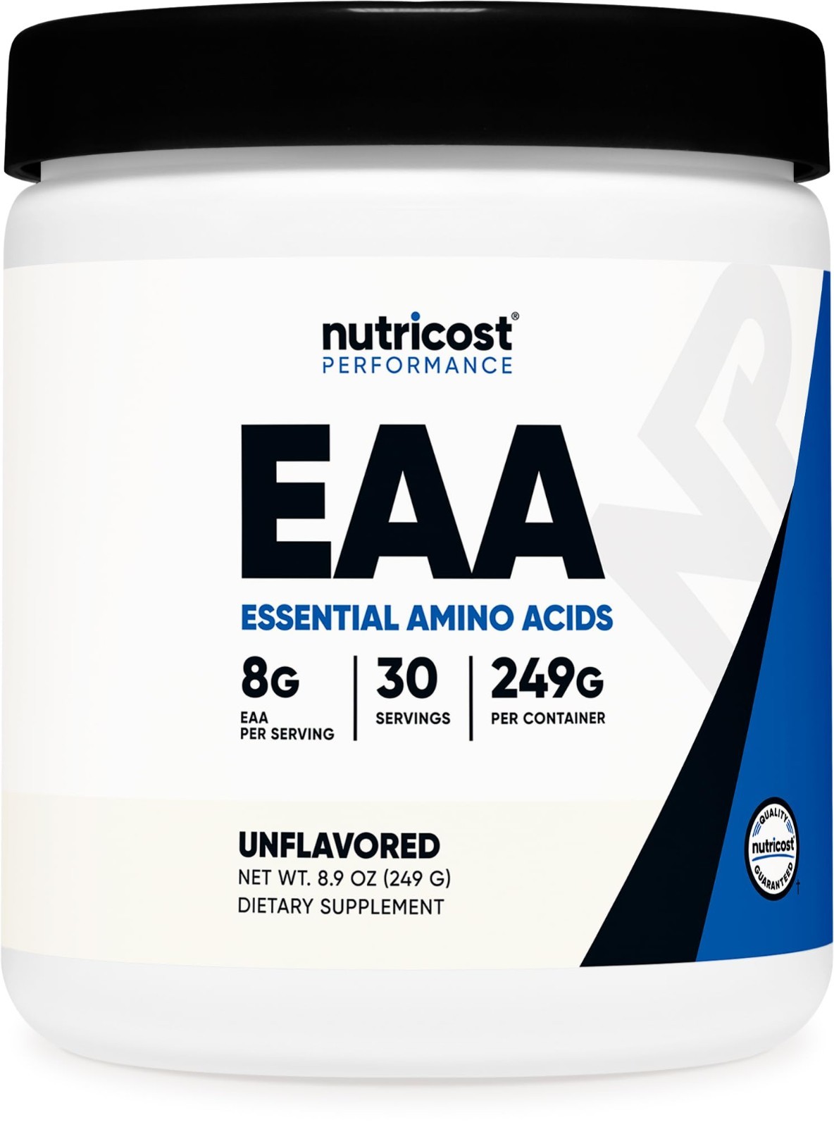 Essential Amino Acids Powder – 30 Servings, Unflavored, Non-GMO, Gluten Free, Ve