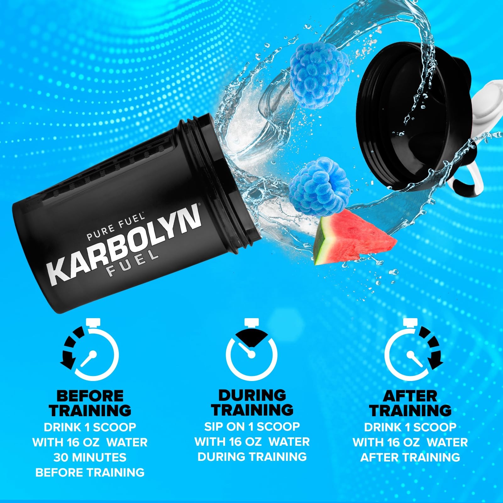 EFX Sports Karbolyn Fuel | Fast-Absorbing Carbohydrate Powder | Carb Load, Su…