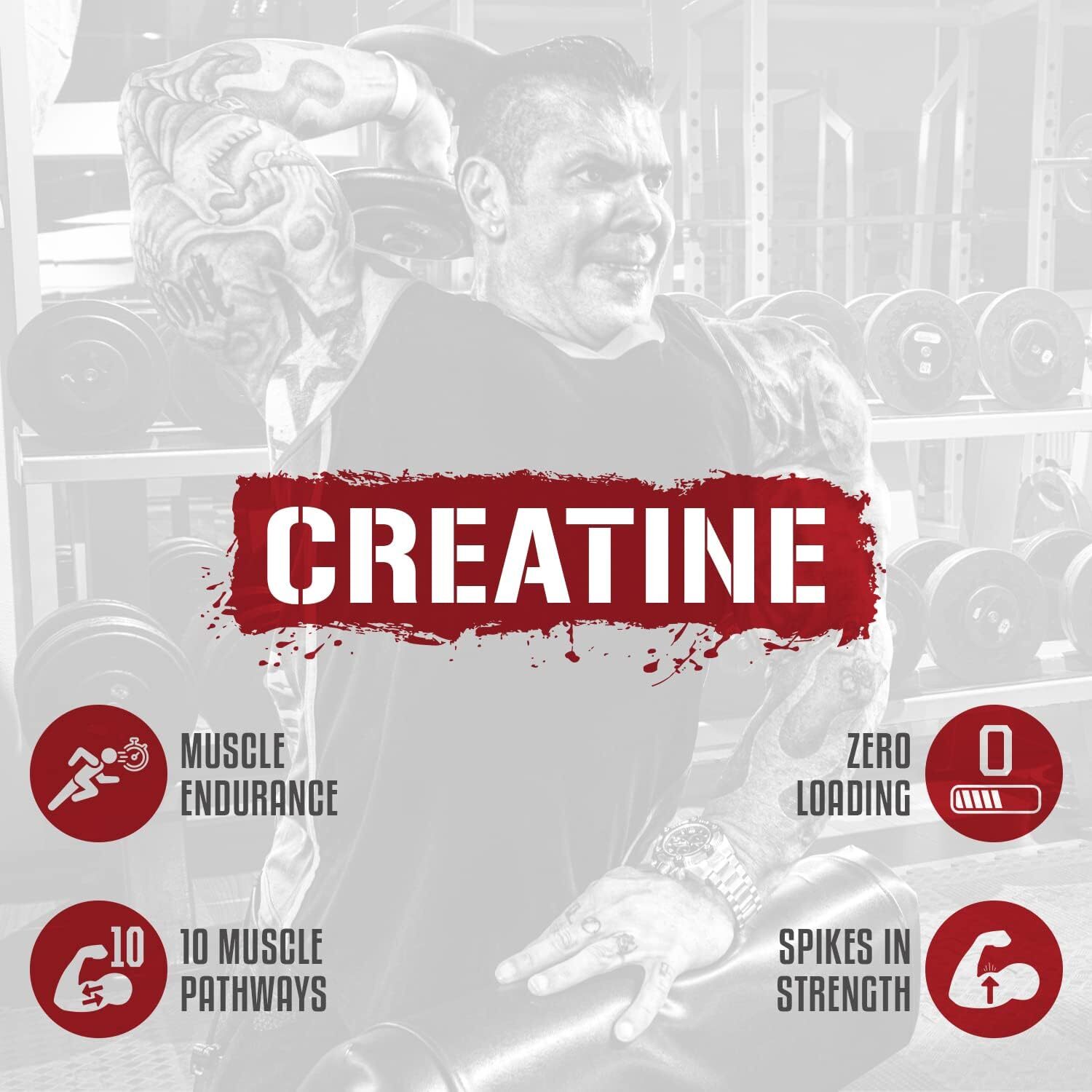 5% Nutrition Rich Piana Crea-TEN Creatine LEGENDARY SERIES 10-in-1 | ALL FLAVORS